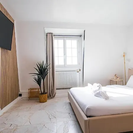 Typical Parisian In Le Marais Paris