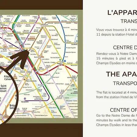 Typical Parisian In Le Marais Apartament Paryż