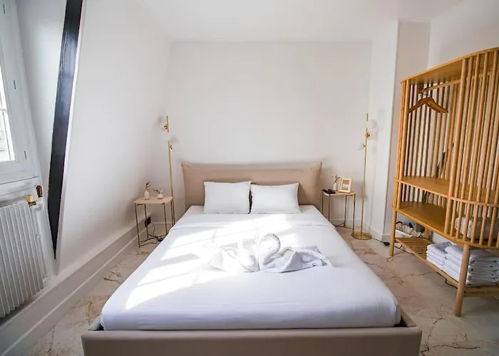 Typical Parisian In Le Marais *