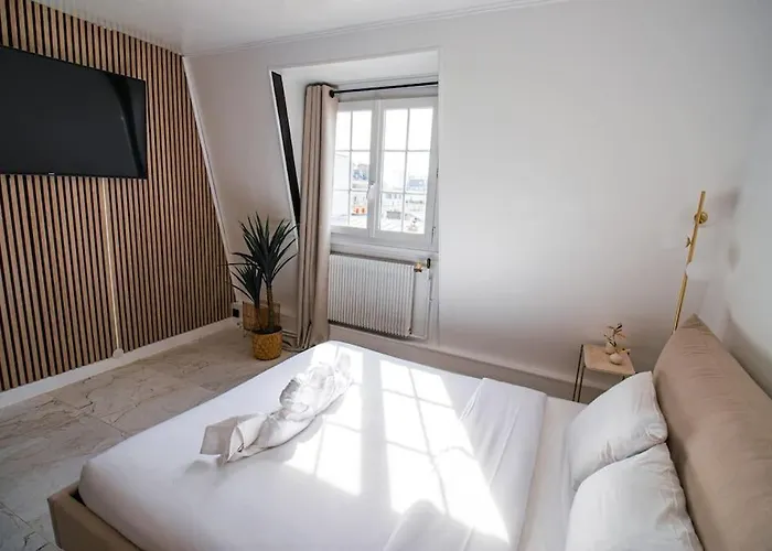 Typical Parisian In Le Marais *